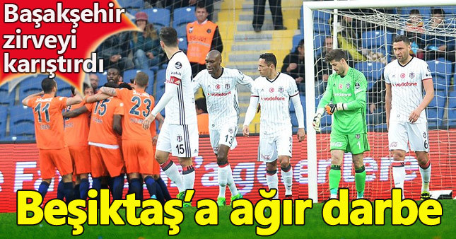Başakşehir 3-1 Beşiktaş (Maç Özeti-Goller)