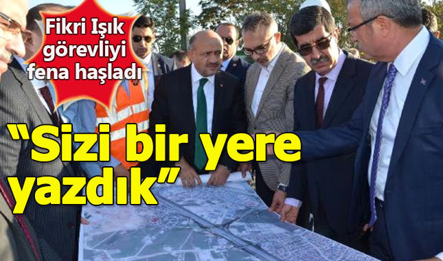 Başbakan Yardımcısı Işık, müteahhit firmaya çattı