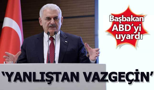 Başbakan Yıldırım: ABD, Türkiye'ye düşmanlık ediyor
