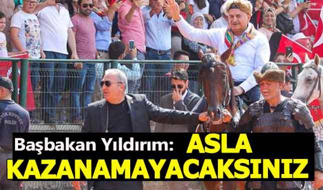 Başbakan Yıldırım Ertuğrulgazi'yi anma töreninde konuştu