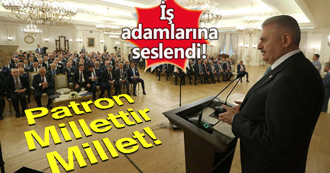 Başbakan Yıldırım TİM üyelerine seslendi