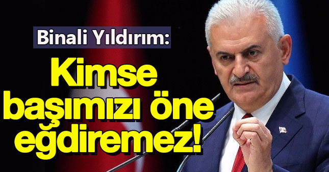 Başbakan Yıldırım: Terör ve şiddet bitene kadar mücadele sürecek.