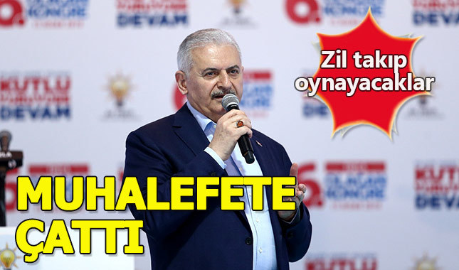 Başbakan ekonomik kriz var diyen muhalefete çattı