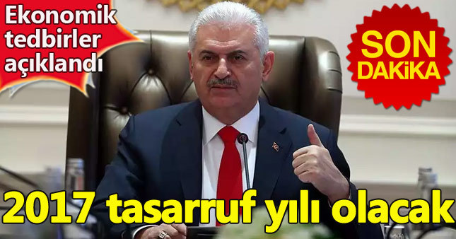 Başbakan Binali Yıldırım ekonomik tedbirleri açıkladı