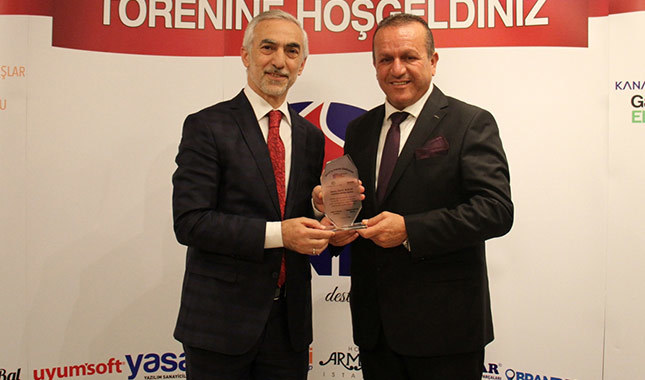 Başkan Kılıç'a İnovasyon ödülü