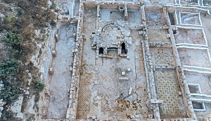 Batı Kudüs'te 1500 yıllık Bizans kilisesi