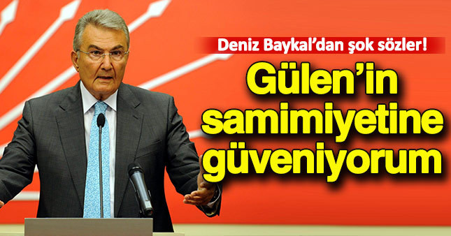 Baykal'dan tartışılacak Gülen açıklaması