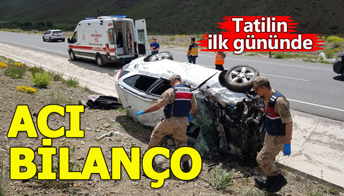 Bayram tatilinin ilk gününde trafik kazaları 10 can aldı