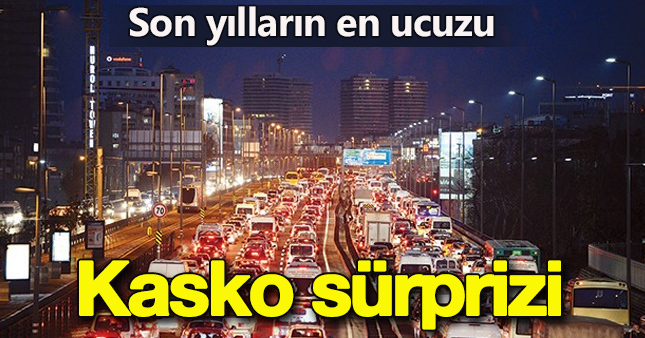 Bedava kasko geldi