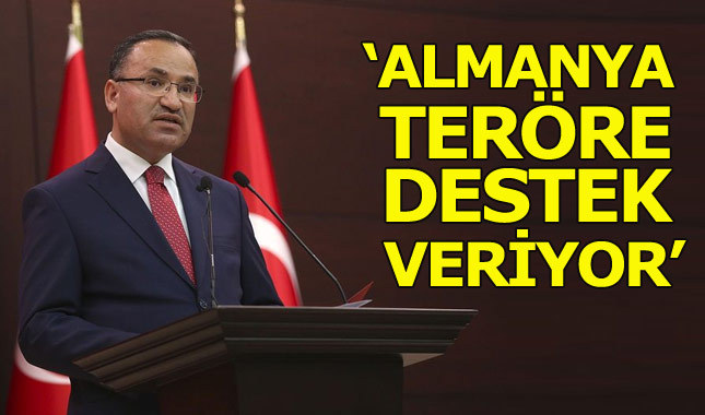 Bekir Bozdağ: Almanya teröre destek veriyor