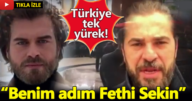 "Benim adım Fethi Sekin"