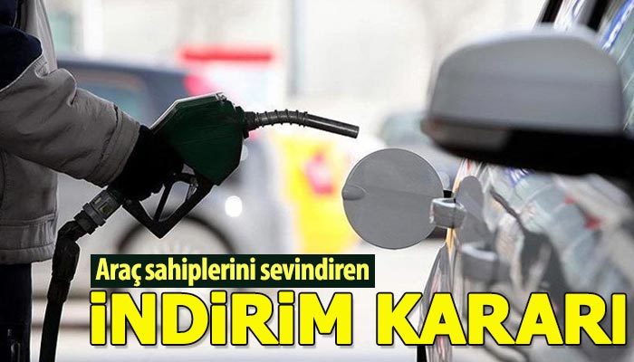 Benzin fiyatlarına indirim yapıldı (benzin kaç tl?)