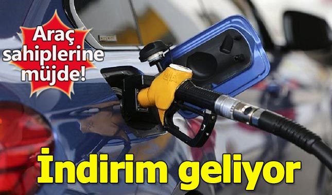 Benzin ve motorin fiyatlarına indirim geliyor