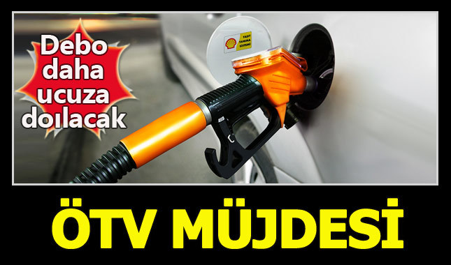 Benzine ÖTV'de indirim müjdesi