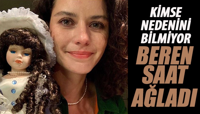 Beren Saat'in Instagram'da ağladığı fotoğrafı paylaşması