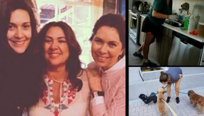 Bergüzar Korel'in ablası evlere temizliğe gidiyor!