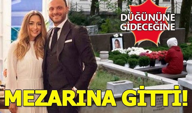 Beril Başaran kızı Mina Başaran'ın mezarına gitti