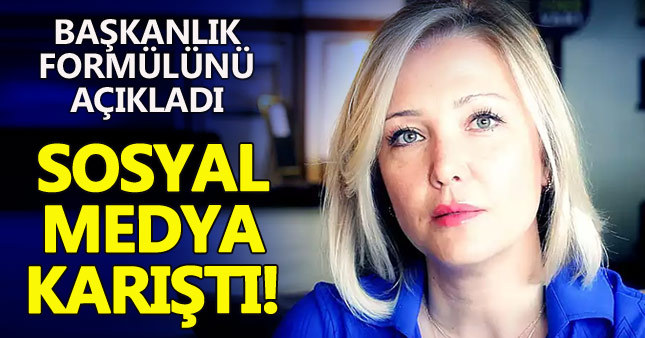 Berna Laçin'in "başkanlık formülü" ortalığı karşıtırdı
