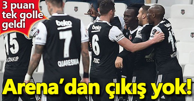 Beşiktaş 1 - 0 Gaziantepspor Maç Özeti