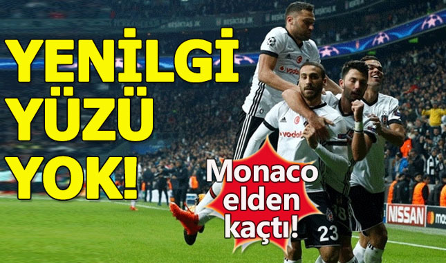 Beşiktaş 1-1 Monaco Maçın özeti ve GOLLERİ