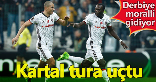 Beşiktaş 2-1 Hapoel Beer Sheva (Maç Özeti - Goller)
