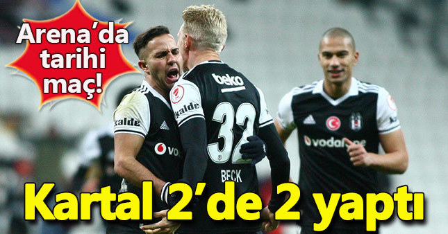 Beşiktaş 2-1 Kayserispor Maç özeti