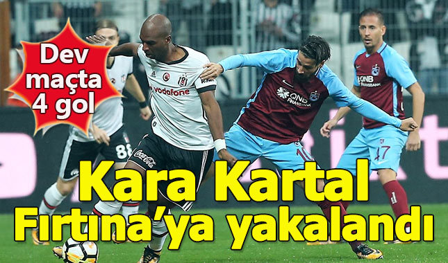 Beşiktaş 2-2 Trabzonspor GENİŞ MAÇ ÖZETİ (Video)