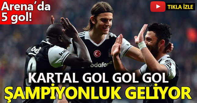 Beşiktaş 3-2 Adanaspor (Maç Özeti - Goller)