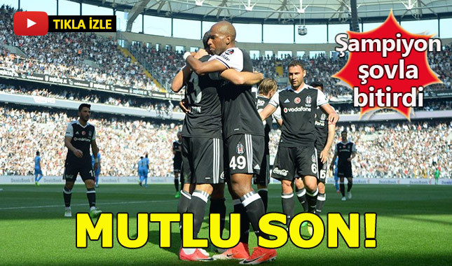 Beşiktaş 4-0 Osmanlıspor (Maç Özeti + Kupa Töreni)