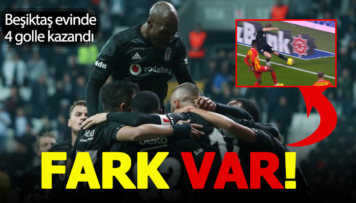 Beşiktaş 4-1 Kayserispor Maç Özeti