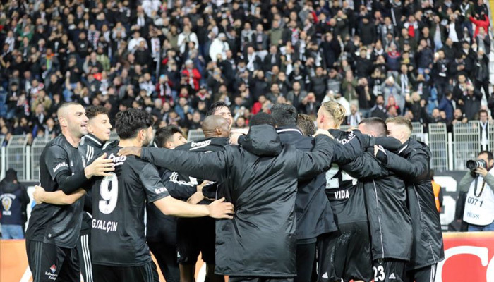 Beşiktaş Avrupa'da en hızlı yükselen takım