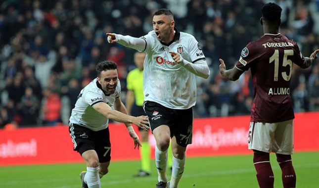 Beşiktaş Burak'la uçtu