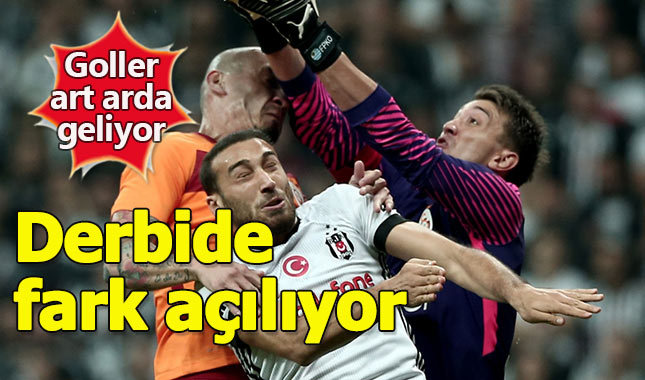 Beşiktaş-Galatasaray derbisinde tansiyon yüksek