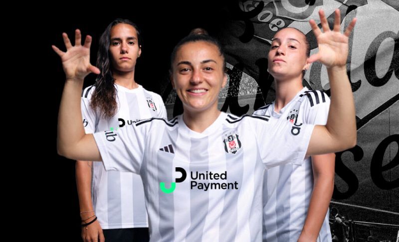 Beşiktaş JK ve United Payment'tan iş birliği:“Beşiktaş United Payment Kadın Futbol Takımı"