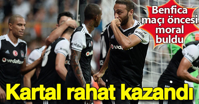 Beşiktaş, Vodafone Arena'da Karabükspor'u 3-1 yendi