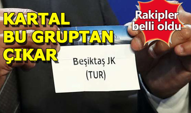 Beşiktaş'ın Şampiyonlar Ligi'nde rakipleri belli oldu