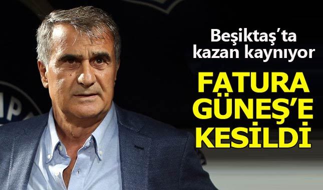 Beşiktaşlılar Şenol Güneş'i eleştiriyor