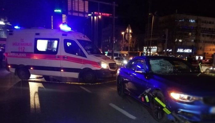 Beşiktaş'ta kaza: 1 ölü