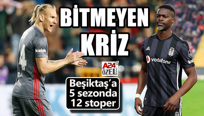 Beşiktaş'ta bitmeyen stoper krizi