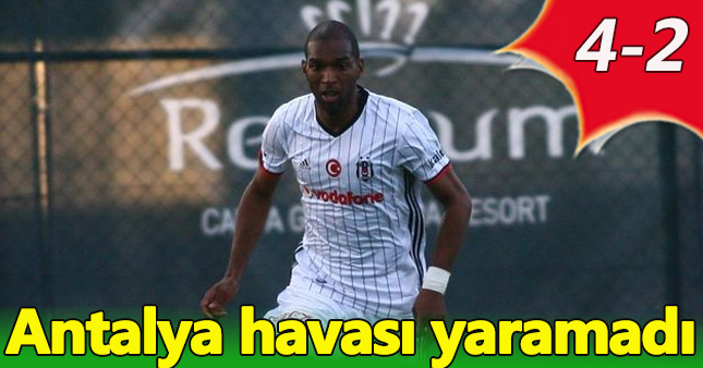 Beşiktaş'tan tatsız prova!