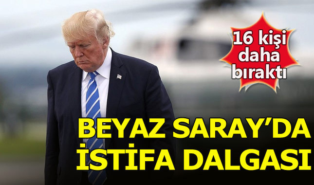 Beyaz Saray'da Trump protestosu: 16 üye istifa etti