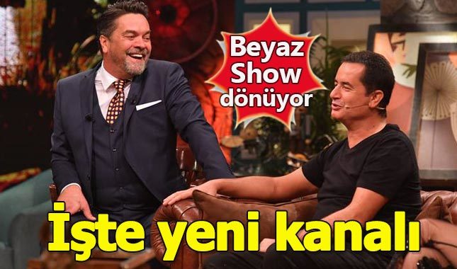 Beyaz Show'un yeni kanalı belli oldu