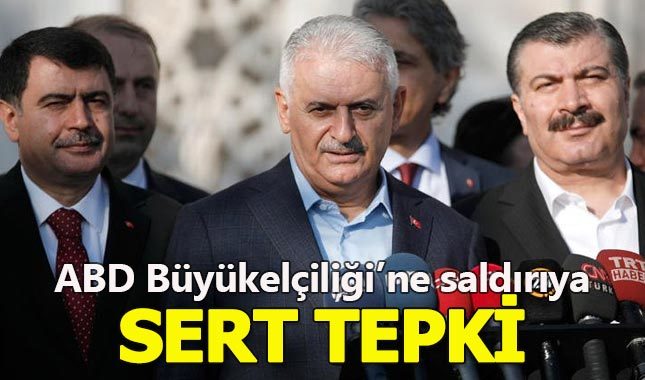 Binali Yıldırım ABD Büyükelçiliği'ne yapılan saldırıyı kınadı