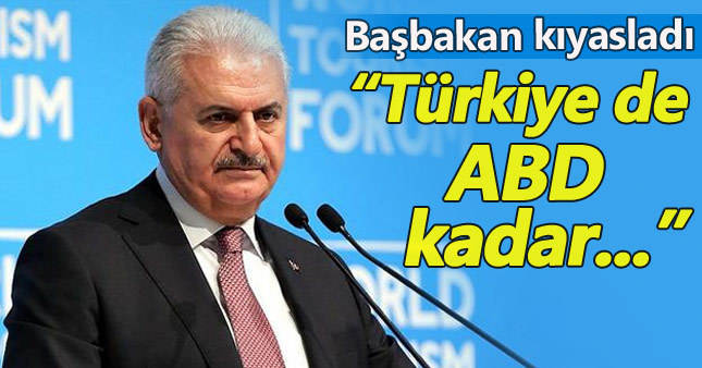 Binali Yıldırım: ABD ne kadar güvenliyse Türkiye de o kadar güvenli