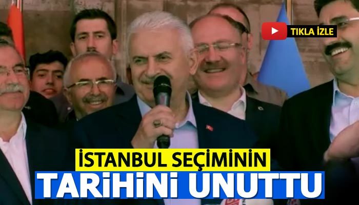 Binali Yıldırım, İstanbul seçiminin tarihini şaşırdı