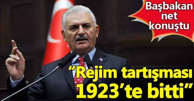 Binali Yıldırım: Rejime karşı çıkan karşısında bizi bulur