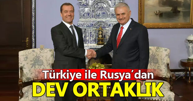 Türkiye ile Rusya'dan dev ortaklık anlaşması