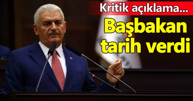 Binali Yıldırım referandum mitingleri için tarih verdi