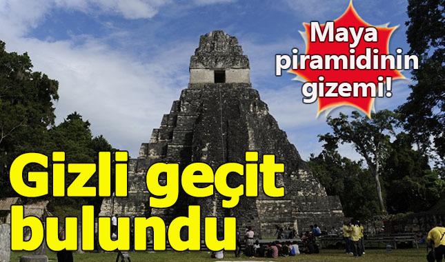 Binlerce yıllık piramitte gizli geçit bulundu