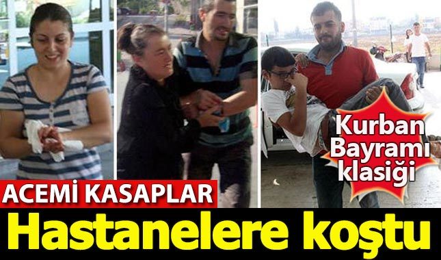 Bir Kurban Bayramı klasiği: Acemi kasaplar